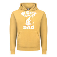 Vintage Mustard Reel Cool Dad fathers day fishing adventure Vintage Hoodie - tuanDangUi
