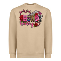 Mushroom howdy honey rose olivia Heavyweight Sweatshirt - OliviaCreatesArt