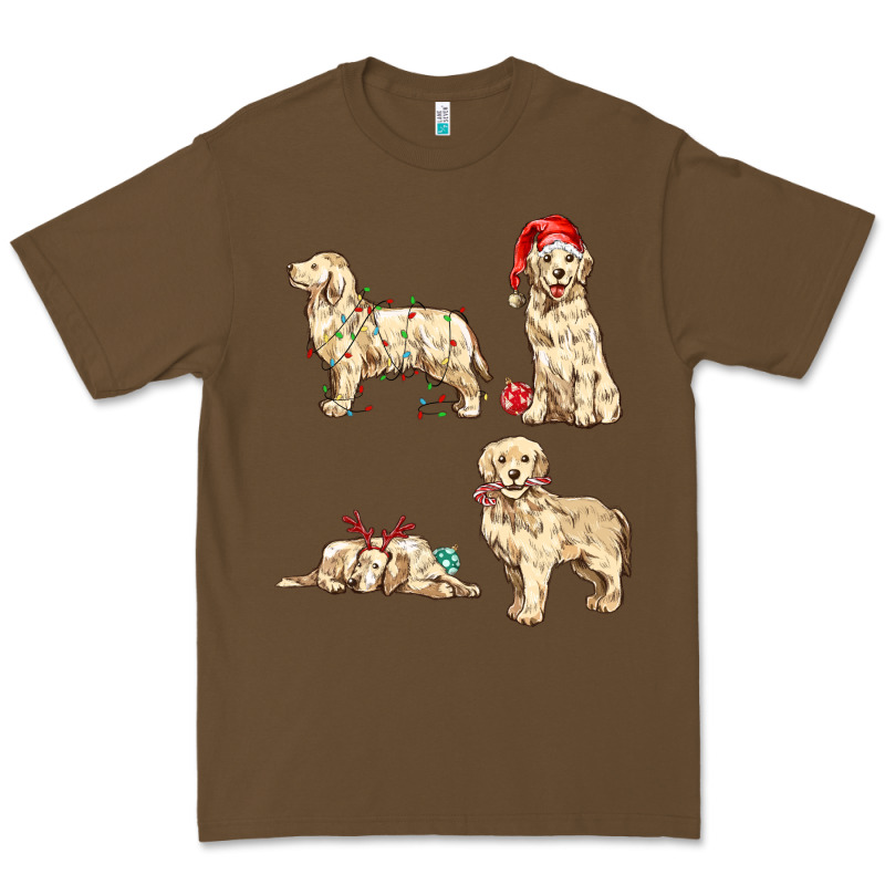 Christmas Dogs Premium Tee by MaliasSmallBusiness | Teevron