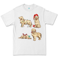White christmas dogs Premium Tee - MaliasSmallBusiness