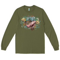 Army Green Country mini Long Sleeve Tee - HowdyJamesFarm