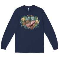 Navy Country mini Long Sleeve Tee - HowdyJamesFarm