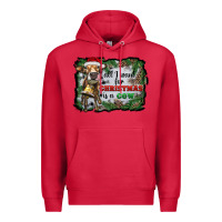 Cardinal all i want for christmas is a cow Premium Hoodie - RanaPortraitStore