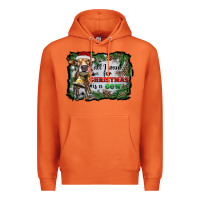 Carrot all i want for christmas is a cow Premium Hoodie - RanaPortraitStore