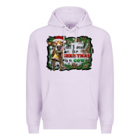 Lilac all i want for christmas is a cow Premium Hoodie - RanaPortraitStore