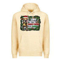 Pina Colada all i want for christmas is a cow Premium Hoodie - RanaPortraitStore