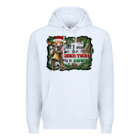 All I Want For Christmas Is A Cow Premium Hoodie | Teevron