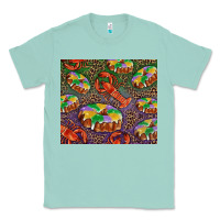 Seafoam mardi gras king cake and crawfish Classic Tee - RanaPortraitStore