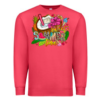Cardinal summer time Premium Sweatshirt - CowhideDigitalArt