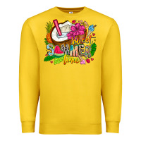 Lemon summer time Premium Sweatshirt - CowhideDigitalArt
