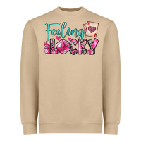 Mushroom feeling lucky Heavyweight Sweatshirt - OliviaCreatesArt