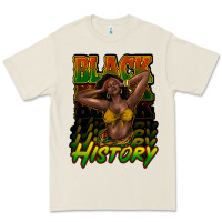Bone black history afro woman Premium Tee - NancyCooperArtShop