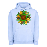 Pigment Grape Ice st patricks sunflower with leopard  shamrock and glitter Urban Hoodie - Artiststas