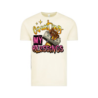Vintage Arctic counting my blessings afro hands Vintage Tee - RanaPortraitStore