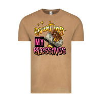 Vintage Camel counting my blessings afro hands Vintage Tee - RanaPortraitStore