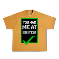 Peanut Butter You Had Me At Ebitda Urban Heavy Tee - Bettercallsaul