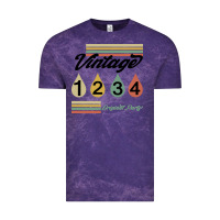 Cloud Purple Born In 1976 Vintage Tee - Bettercallsaul