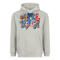 Moon Dust America Heavyweight Hoodie - CowhideDigitalArt