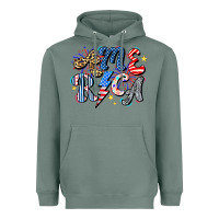 Sage America Heavyweight Hoodie - CowhideDigitalArt