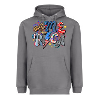 Storm America Heavyweight Hoodie - CowhideDigitalArt