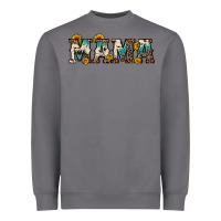 Storm mama sunflower leopard Heavyweight Sweatshirt - OliviaCreatesArt