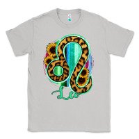 Moon Dust Leo Zodiac Sign Sunflower Leopard Serape Classic Tee - RanaPortraitStore