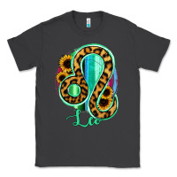 Smoke Leo Zodiac Sign Sunflower Leopard Serape Classic Tee - RanaPortraitStore