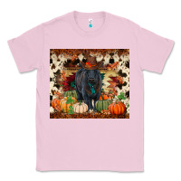 Bubblegum Pink Fall black angus Classic Tee - RanaPortraitStore
