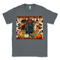 Charcoal Heather Fall black angus Classic Tee - RanaPortraitStore
