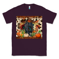 Plum Fall black angus Classic Tee - RanaPortraitStore
