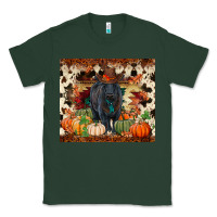 Sports Green Fall black angus Classic Tee - RanaPortraitStore