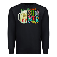Black sweet summer time Premium Sweatshirt - CowhideDigitalArt