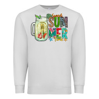 Dove Grey sweet summer time Premium Sweatshirt - CowhideDigitalArt