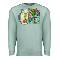 Seafoam sweet summer time Premium Sweatshirt - CowhideDigitalArt