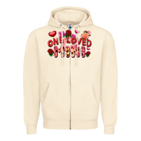 Sandshell one loved mini Zipper Hoodie - FaDigitalArtStudio