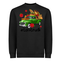 Black tacotruck olivia Heavyweight Sweatshirt - OliviaCreatesArt