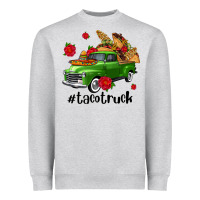 Heather Grey tacotruck olivia Heavyweight Sweatshirt - OliviaCreatesArt