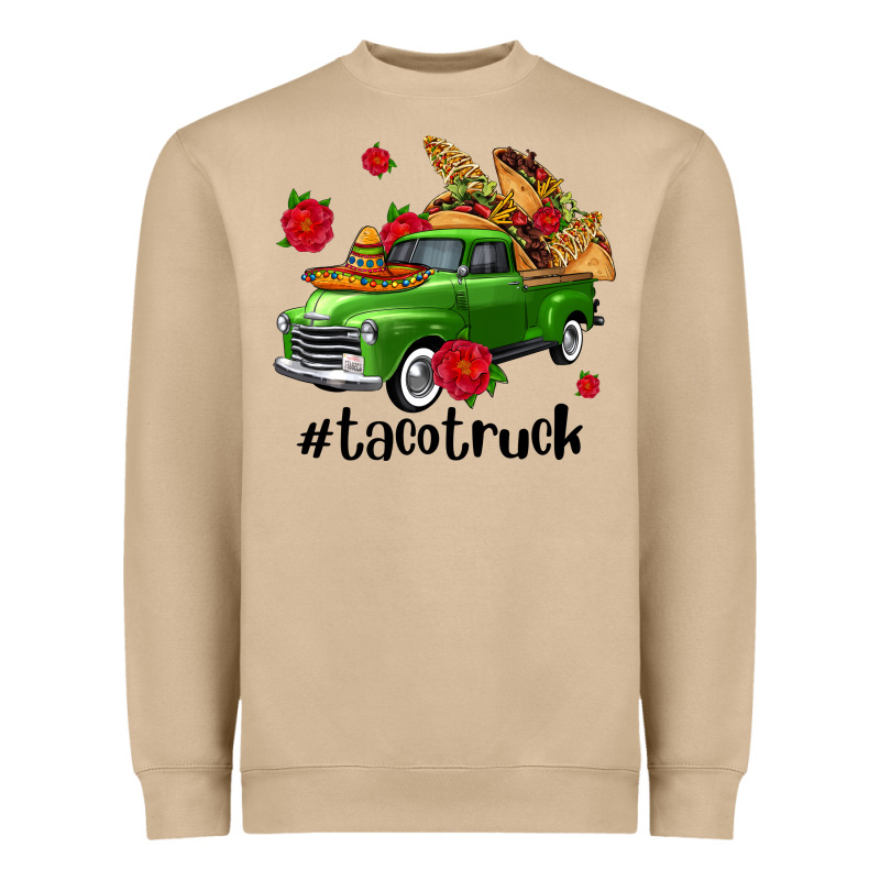 Tacotruck Olivia Heavyweight Sweatshirt by OliviaCreatesArt | Teevron