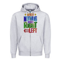 Heather Grey motivational direction quote Zipper Hoodie - tuanDangUi