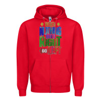 Red motivational direction quote Zipper Hoodie - tuanDangUi