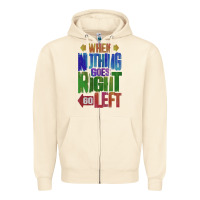 Motivational Direction Quote Zipper Hoodie | Teevron