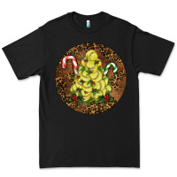 Black Softball Leopard  Christmas Premium Tee - RanaPortraitStore