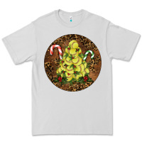Dove Grey Softball Leopard  Christmas Premium Tee - RanaPortraitStore