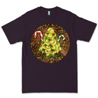 Plum Softball Leopard  Christmas Premium Tee - RanaPortraitStore