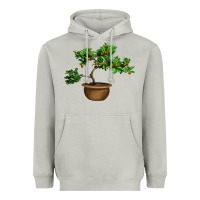 Moon Dust Guava Tree Bonsai Illustrations Heavyweight Hoodie - LillyAllenDesigns