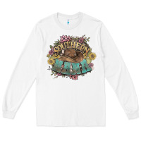 White Southern Nana western flowers Long Sleeve Tee - HowdyJamesFarm