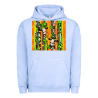 Pigment Grape Ice st patricks cow and shamrock with cowhide Urban Hoodie - Artiststas