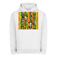 Pigment Lunar Rock st patricks cow and shamrock with cowhide Urban Hoodie - Artiststas