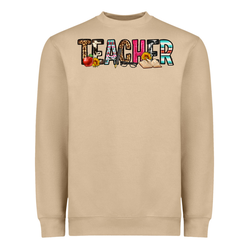 Teacher Heavyweight Sweatshirt by OliviaCreatesArt | Teevron