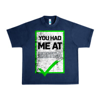 Navy You Had Me At Ebitda Urban Heavy Tee - Bettercallsaul